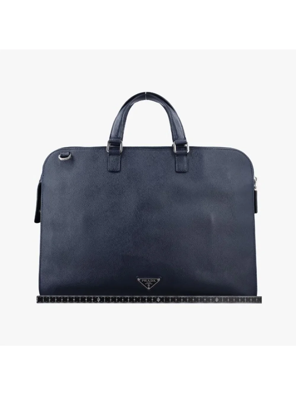 Prada Navy Saffiano Leather 58